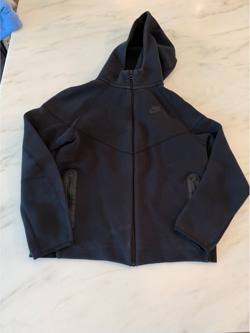 Nike youth jacket xl black tech zip